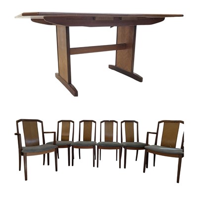 Lot 628 - G-PLAN FURNITURE - MID CENTURY TEAK DINING SUITE