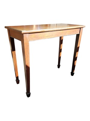 Lot 673 - 19TH CENTURY VICTORIAN MAHOGANY CONSOLE TABLE / HALL TABLE