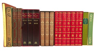 Lot 175 - FOLIO SOCIETY: INC. WORKS BY JANE AUSTEN, CHAUCER, YEATS, THOMAS HARDY ETC.