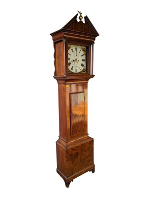 Lot 1045 - 19TH CENTURY WEST COUNTRY LONGCASE CLOCK - JOHN TOOMER OF GLASTONBURY