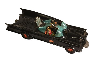 Lot 5 - DIECAST - VINTAGE CORGI TOYS ROCKET FIRING BATMOBILE