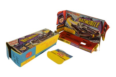 Lot 5 - DIECAST - VINTAGE CORGI TOYS ROCKET FIRING BATMOBILE