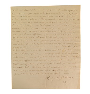 Lot 104 - HISTORY - LOUIS BONAPARTE (D.1846) - KING OF HOLLAND ALS