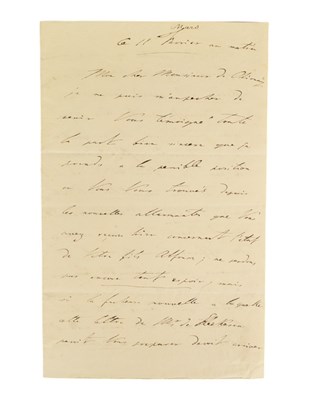 Lot 181 - HISTORY - WILLIAM III, OF THE NETHERLANDS D.1890) - ALS