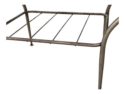 Lot 806 - BRITISH MODERN DESIGN - VINTAGE MID CENTURY MARBLE TOP RESIN COFFEE TABLE