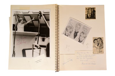 Lot 180 - MUSIC - LARGE ALBUM OF C1960S / 1970S MUSIC AUTOGRAPHS