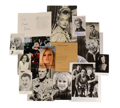 Lot 185 - ACTORS - COLLECTION OF ASSORTED AUTOGRAPHS