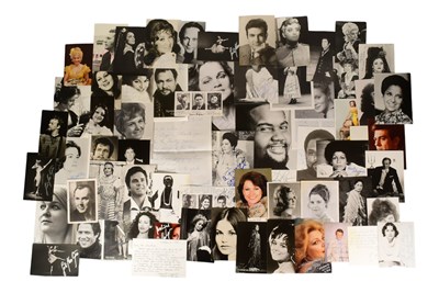 Lot 171 - OPERA - LARGE COLLECTION OF AUTOGRAPHS