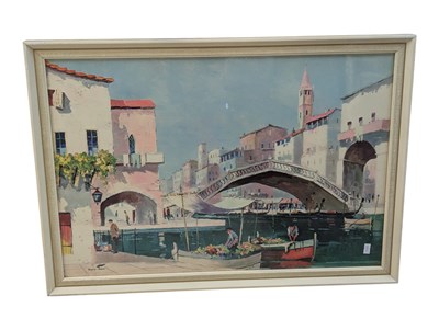 Lot 999 - AFTER DOYLY JOHN (1906-1993) - MID CENTURY FRAMED AND GLAZED PRINT