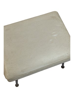 Lot 820 - BRITISH MODERN DESIGN - TWO MID CENTURY RETRO DRESSING TABLE STOOLS