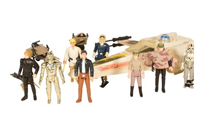 Lot 581 - STAR WARS - VINTAGE STAR WARS ACTION FIGURES & PLAYSETS
