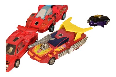 Lot 574 - RETRO TOYS - VINTAGE TAKARA TRANSFORMERS ACTION FIGURES