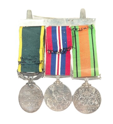 Lot 58 - WWII SECOND WORLD WAR MEDAL PAIR & TERRITORIAL EFFICIENCY MEDAL