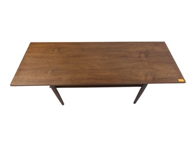 Lot 824 - BRITISH MODERN DESIGN - TEAK COFFEE TABLE