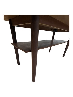 Lot 824 - BRITISH MODERN DESIGN - TEAK COFFEE TABLE