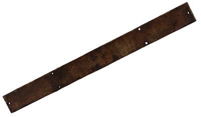 Lot 123 - 20TH CENTURY CAST IRON RAILWAY GATE NOTICE SIGN