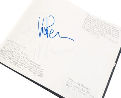 Lot 21 - AUTOGRAPH ALBUM - VARIOUS AUTOGRAPHS