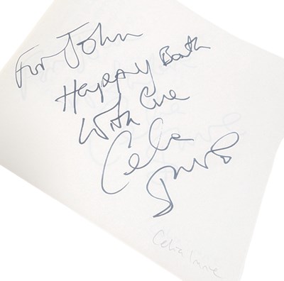 Lot 24 - AUTOGRAPH ALBUM - VARIOUS AUTOGRAPHS