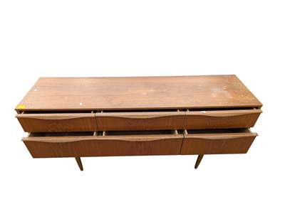 Lot 832 - AUSTINSUITE FURNITURE - MID CENTURY TEAK LOW SIDEBOARD