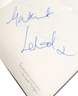 Lot 43 - AUTOGRAPH ALBUMS - VARIOUS AUTOGRAPHS