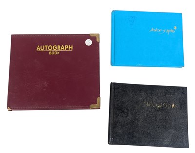 Lot 46 - AUTOGRAPH ALBUMS - VARIOUS AUTOGRAPHS