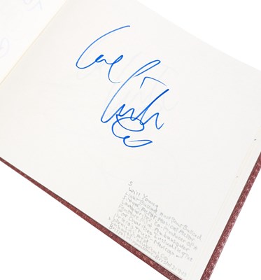 Lot 52 - AUTOGRAPH ALBUMS - VARIOUS AUTOGRAPHS