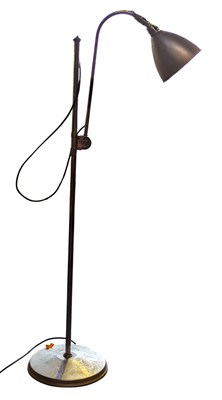 Lot 48 - ROBERT DUDLEY BEST - BESTLITE MID CENTURY CHROME FLOOR STANDARD LAMP