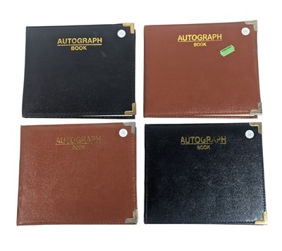 Lot 57 - AUTOGRAPH ALBUMS - VARIOUS AUTOGRAPHS