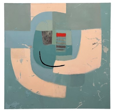 Lot 101 - SALLY MCGILL - SAFE HABOUR - OIL ON CANVAS