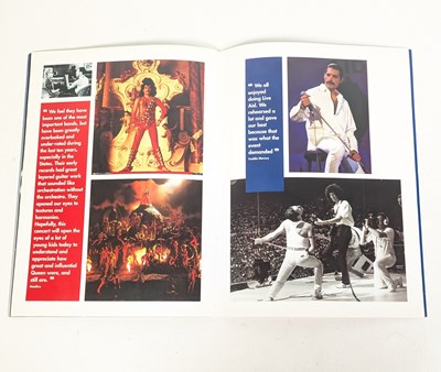 Lot 72 - CONCERT PROGRAMME - THE FREDDIE MERCURY TRIBUTE CONCERT