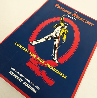 Lot 72 - CONCERT PROGRAMME - THE FREDDIE MERCURY TRIBUTE CONCERT