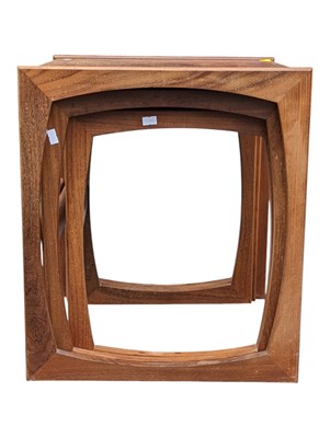 Lot 837 - G PLAN FURNITURE - MID CENTURY RETRO TEAK NEST OF TABLES QUADRILLE RANGE