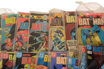 Lot 501 - COMIC BOOKS - VINTAGE DC BATMAN COMICS