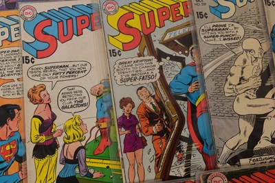 Lot 498 - COMIC BOOKS - VINTAGE DC UNIVERSE SUPERMAN COMICS