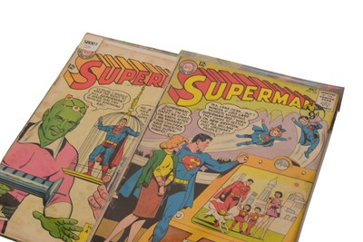 Lot 498 - COMIC BOOKS - VINTAGE DC UNIVERSE SUPERMAN COMICS