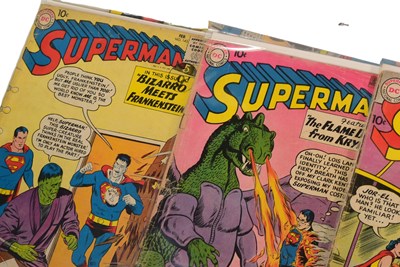 Lot 498 - COMIC BOOKS - VINTAGE DC UNIVERSE SUPERMAN COMICS