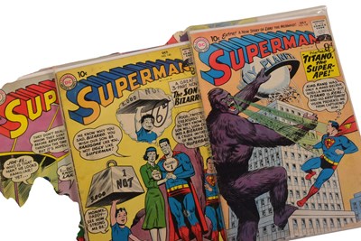 Lot 498 - COMIC BOOKS - VINTAGE DC UNIVERSE SUPERMAN COMICS