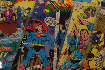 Lot 498 - COMIC BOOKS - VINTAGE DC UNIVERSE SUPERMAN COMICS