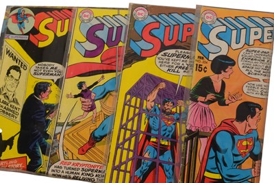 Lot 498 - COMIC BOOKS - VINTAGE DC UNIVERSE SUPERMAN COMICS