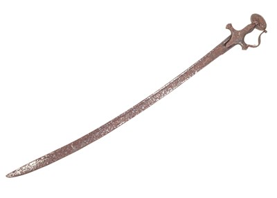 Lot 266 - 19TH CENTURY INDIAN TULWAR RELIC