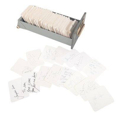 Lot 30 - AUTOGRAPHS - 'C' - LARGE COLLECTION OF X1,000 SIGNATURES