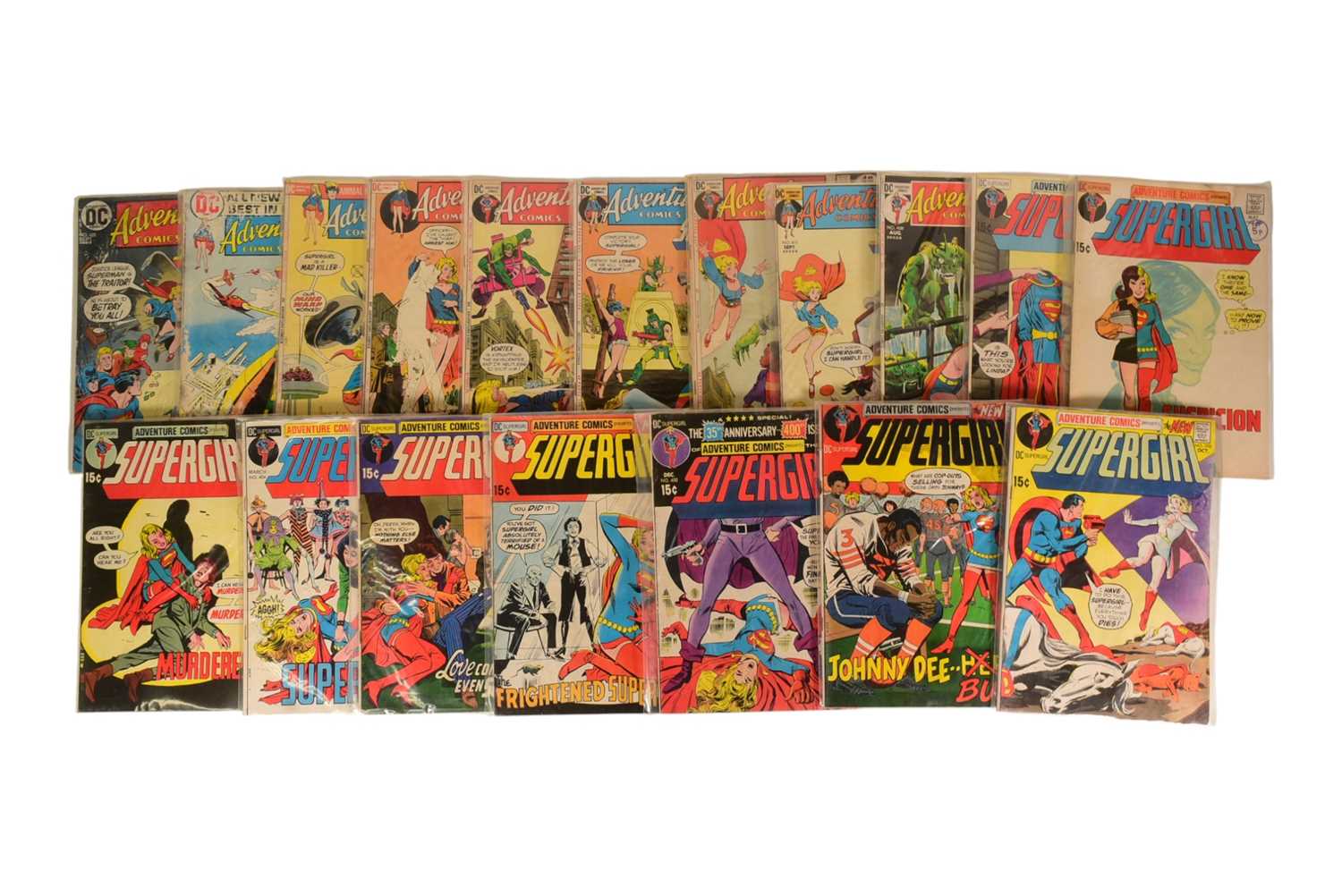 Lot 619 - COMIC BOOKS - DC ADVENTURE COMICS SUPERGIRL