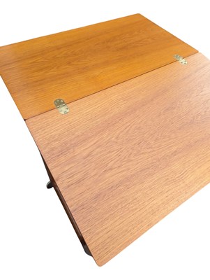 Lot 848 - MCINTOSH OF KIRKCALDY - RETRO MID 20TH CENTURY MCINTOSH NEST OF TABLES