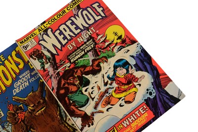 Lot 635 - COMIC BOOKS - WEREWORLF / WHERE MONSTERS DWELL / MISTER MIRACLE