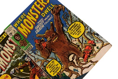 Lot 635 - COMIC BOOKS - WEREWORLF / WHERE MONSTERS DWELL / MISTER MIRACLE