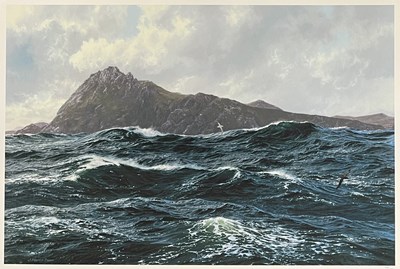 Lot 65 - STEVEN DEWS (B. 1949) - CAPE HORN - LIMITED EDITION SIGNED PRINT