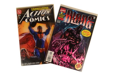 Lot 649 - COMIC BOOKS - MARVEL & DC SIGNED COMICS