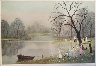Lot 49 - HELEN LAYFIELD BRADLEY (1900-1979) - APRIL - LIMITED EDITION PRINT