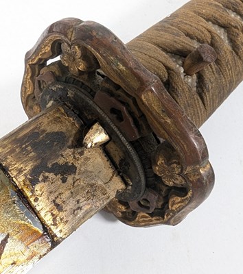 Lot 40 - WWII SECOND WORLD WAR JAPANESE SHIN GUNTO / KATANA