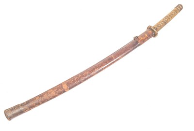Lot 40 - WWII SECOND WORLD WAR JAPANESE SHIN GUNTO / KATANA